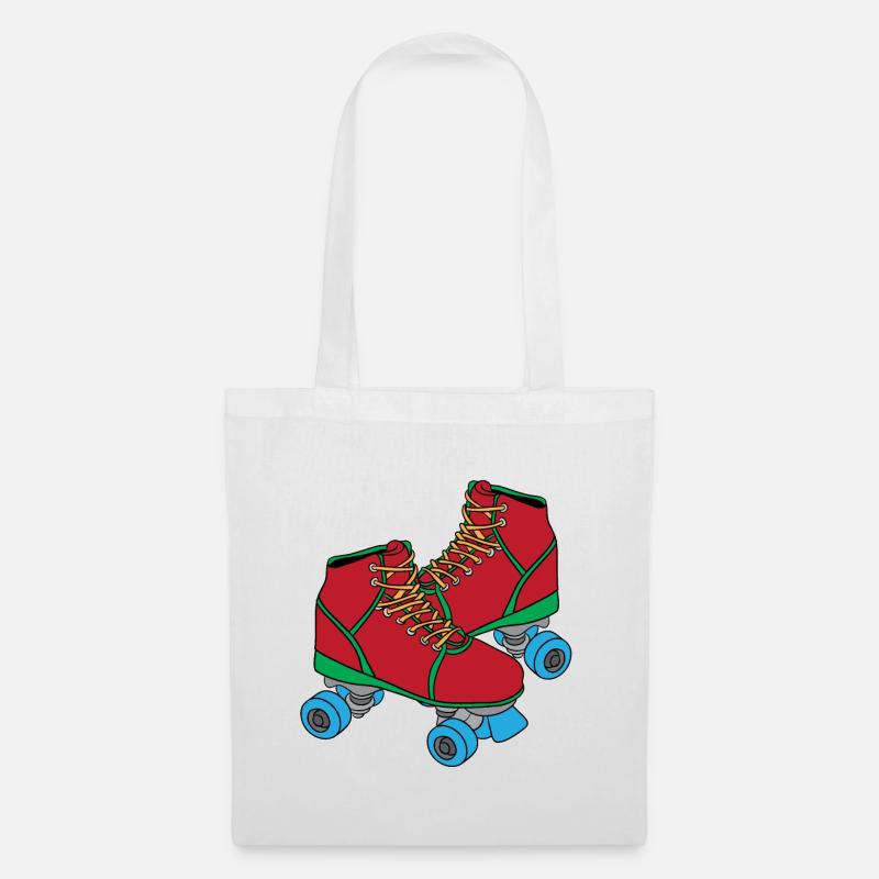Roller Roller Roller 70 80 cadeau - Sac en tissu - blanc