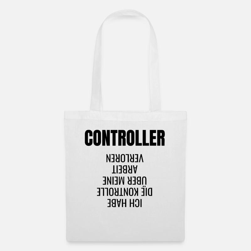Controller Controlling BWL Geschenk Idee - Stoffbeutel - Weiß