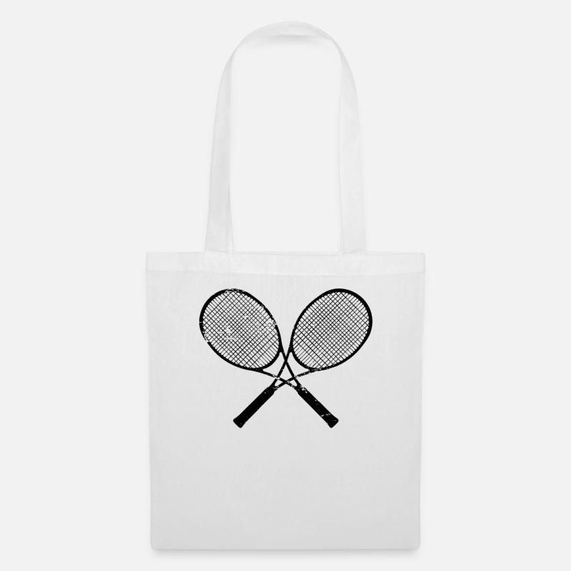 Tennis - Stoffbeutel - Weiß