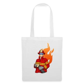 Firefighter Firefighter - Tote Bag - white - Front