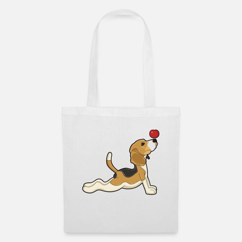 Beagle - Tote Bag - white