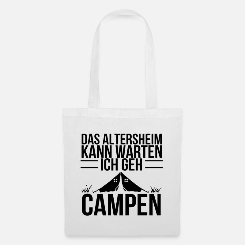 Campen - Stoffbeutel - Weiß