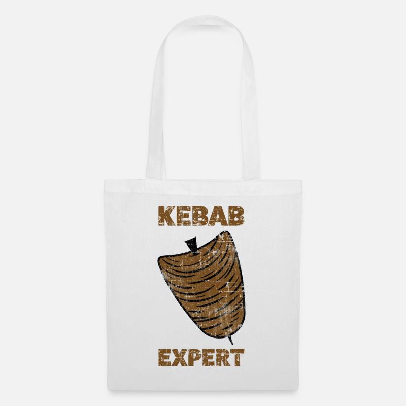 Kebab Döner - Stoffbeutel - Weiß