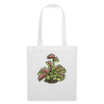 Carnivorous Plant Venus Flytrap - Tote Bag - white - Front