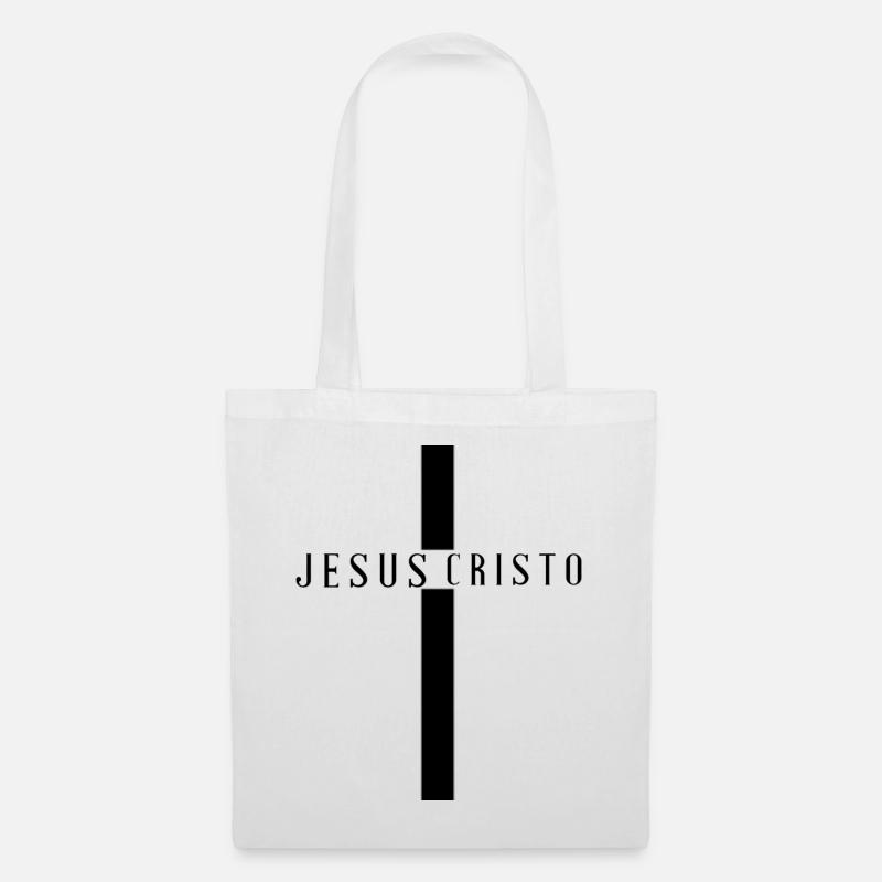 Jesus Christus - Stoffbeutel - Weiß