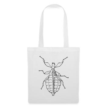 Walking Leaf - Phylliidae - Ghost Scarecrow - Tote Bag - white - Front
