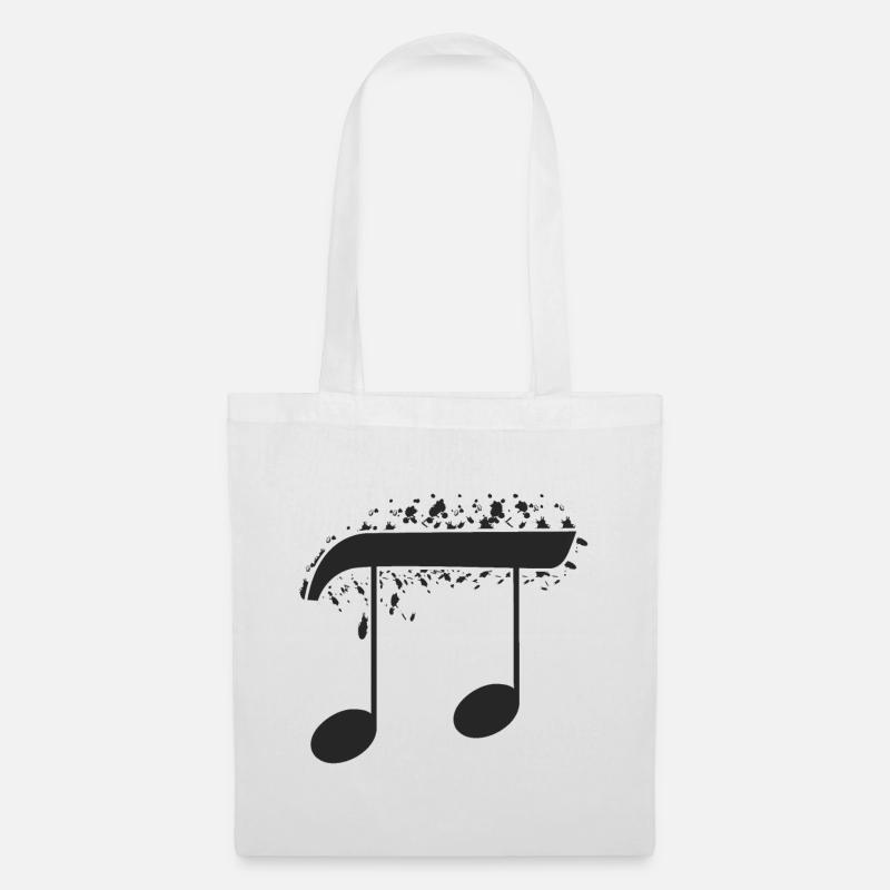 Musik Mathe Pi - Stoffbeutel - Weiß