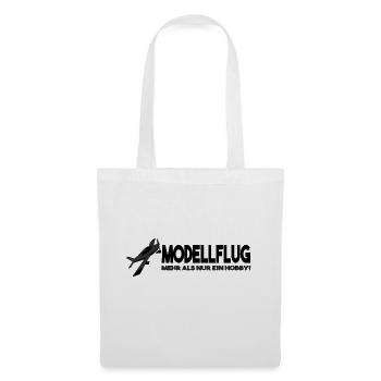 Modellflug Mehr Als Nur Ein Hobby - Stoffbeutel - Weiß - Vorne
