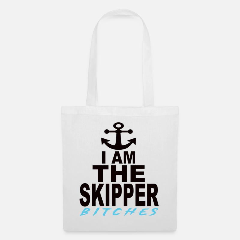 Skipper - Stoffbeutel - Weiß