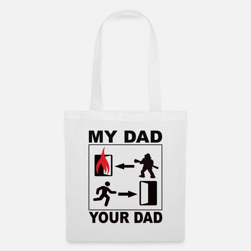 firefighter - Tote Bag - white