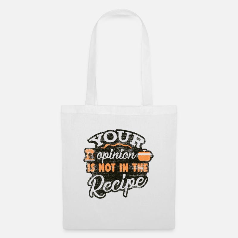 Kochen Koch - Stoffbeutel - Weiß