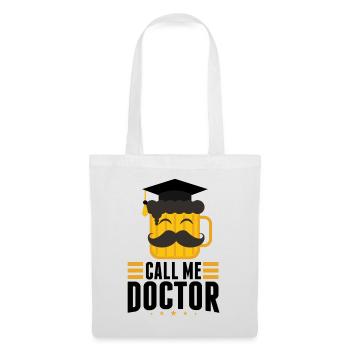 Doctor Doctor Thesis Doctor Robe Doctor - Tote Bag - white - Front
