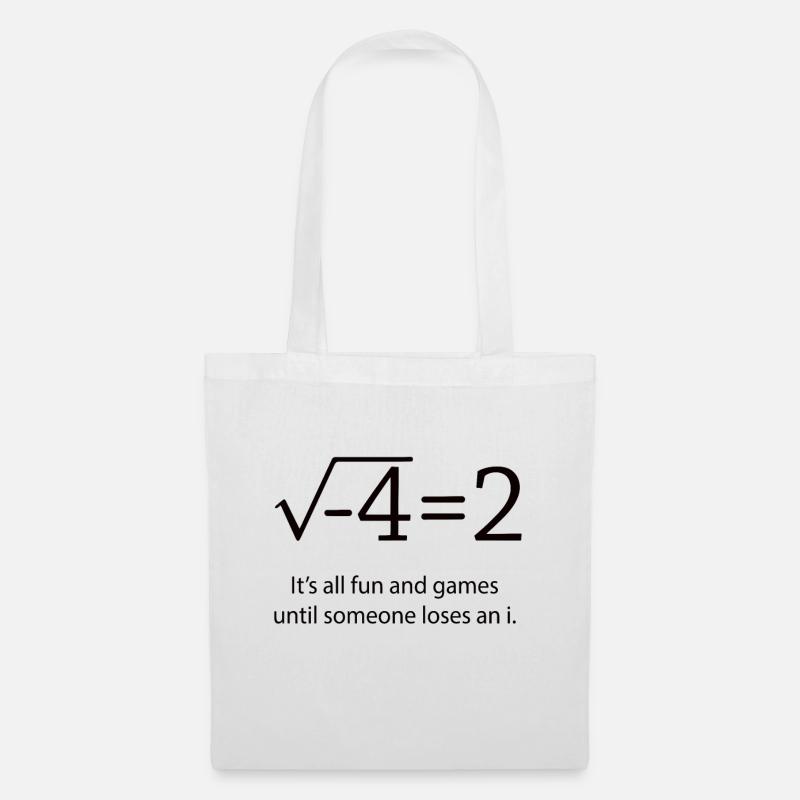 mathematics - Tote Bag - white