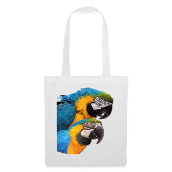Blue-and-yellow Macaw - Tote Bag - white - Front