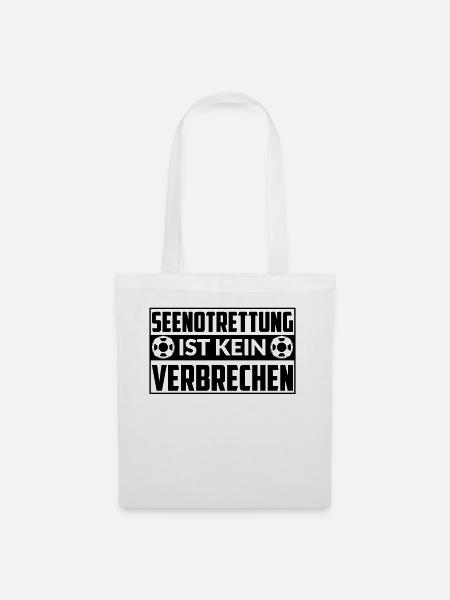 Seenotrettung - Stoffbeutel - Weiß
