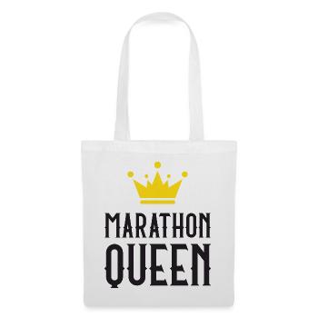 Marathon Queen - Stoffbeutel - Weiß - Vorne