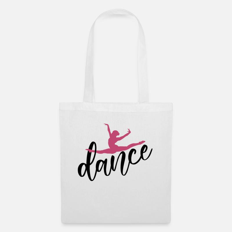 Dancer dancing music saying dancer gift - Tote Bag - white