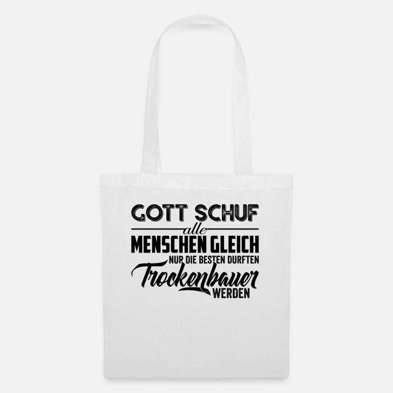 Trockenbauer - Stoffbeutel - Weiß