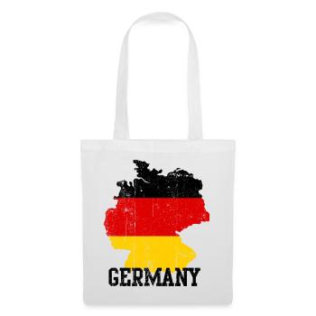 RedYellow Germany Silhouette - Stoffbeutel - Weiß - Vorne