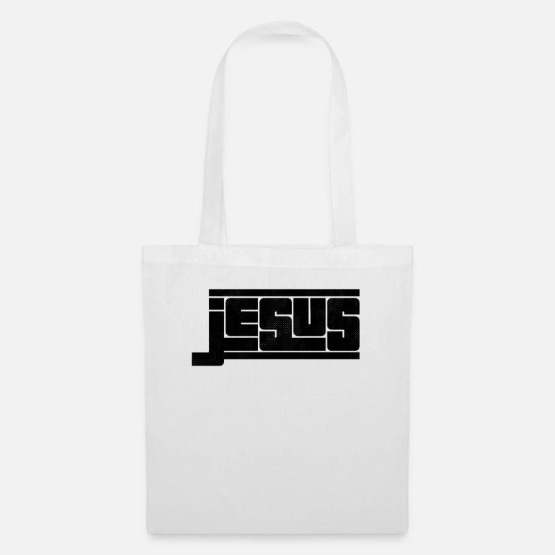 Jesus & Christlicher Glauben - Stoffbeutel - Weiß