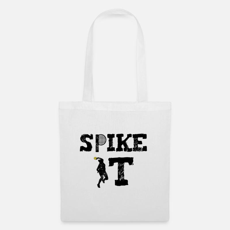 Conception de Spikeball - Sac en tissu - blanc