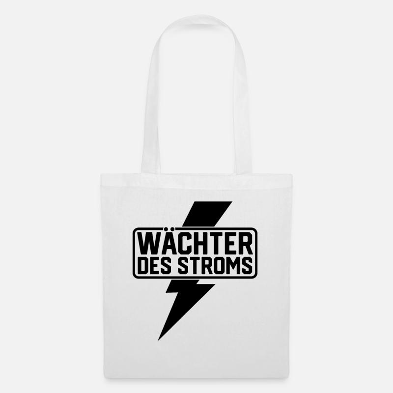 Wächter des Stroms - Stoffbeutel - Weiß