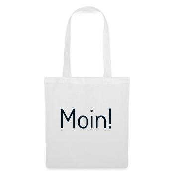 Moin - Stoffbeutel - Weiß - Vorne