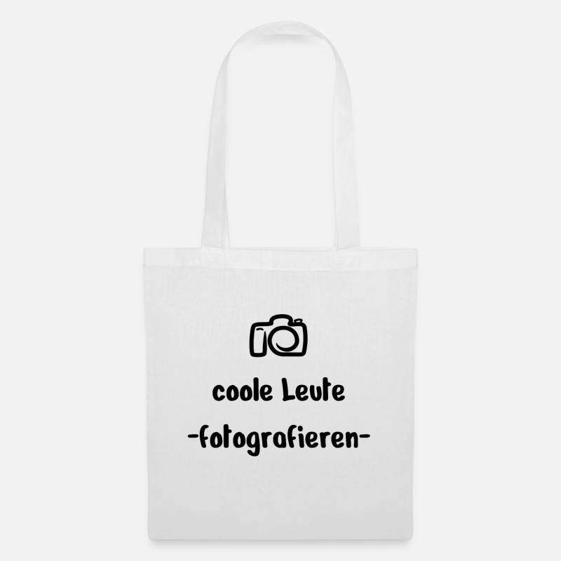 Fotografie - Stoffbeutel - Weiß