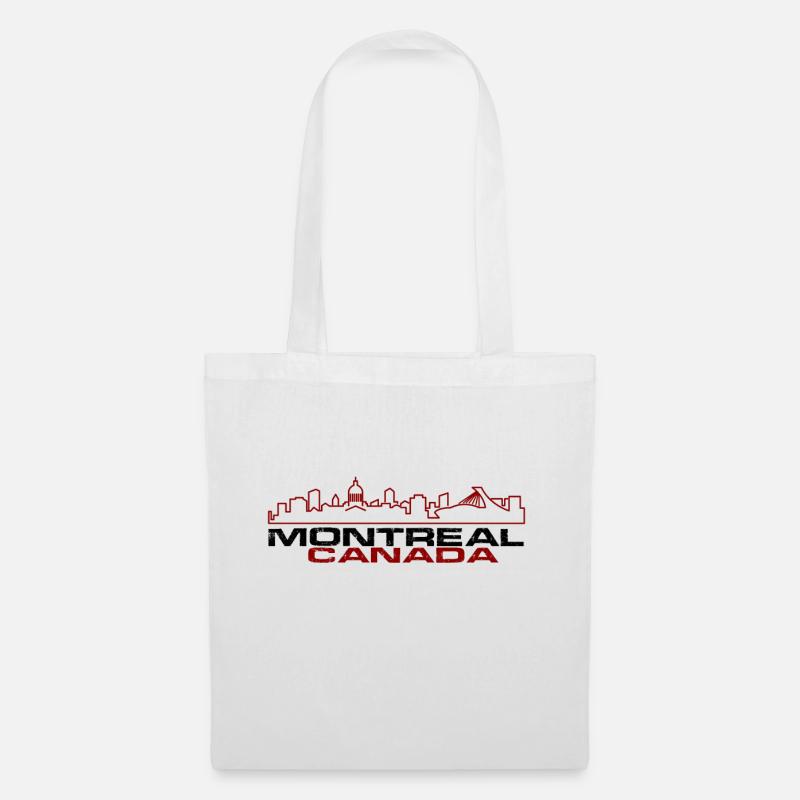 Montreal - Stoffbeutel - Weiß