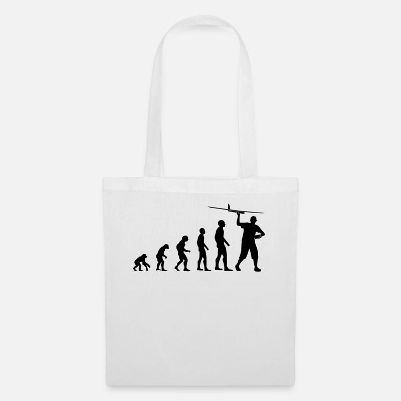 Model Airplane Model Maker Airplane Funny Gift - Tote Bag - white