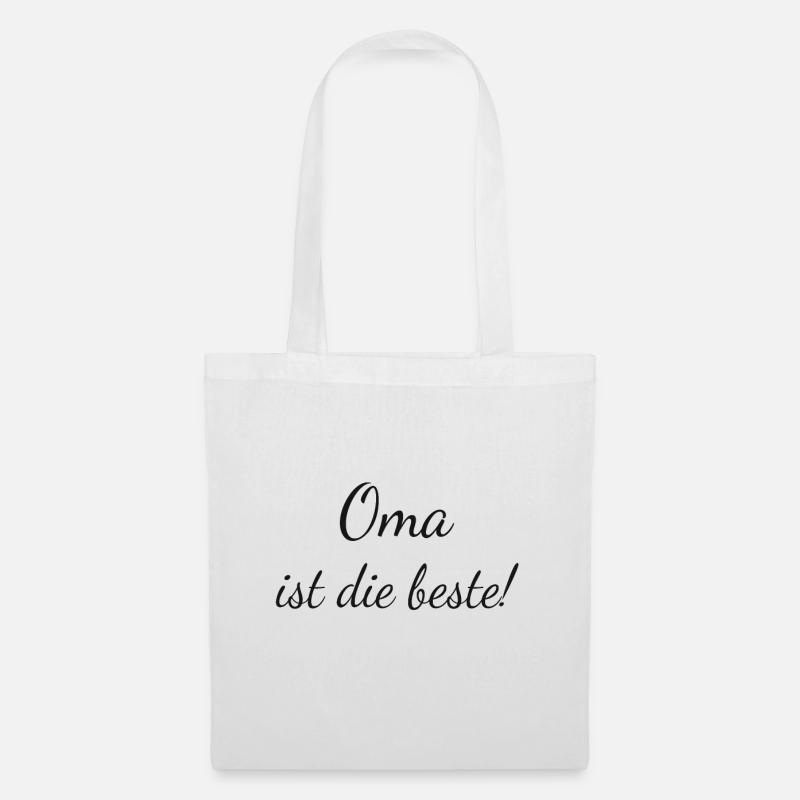 Oma - Stoffbeutel - Weiß