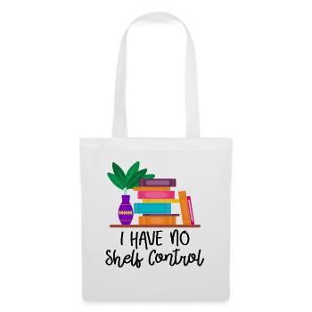 I Have No Shelf Control Book Worm - Tote Bag - white - Front