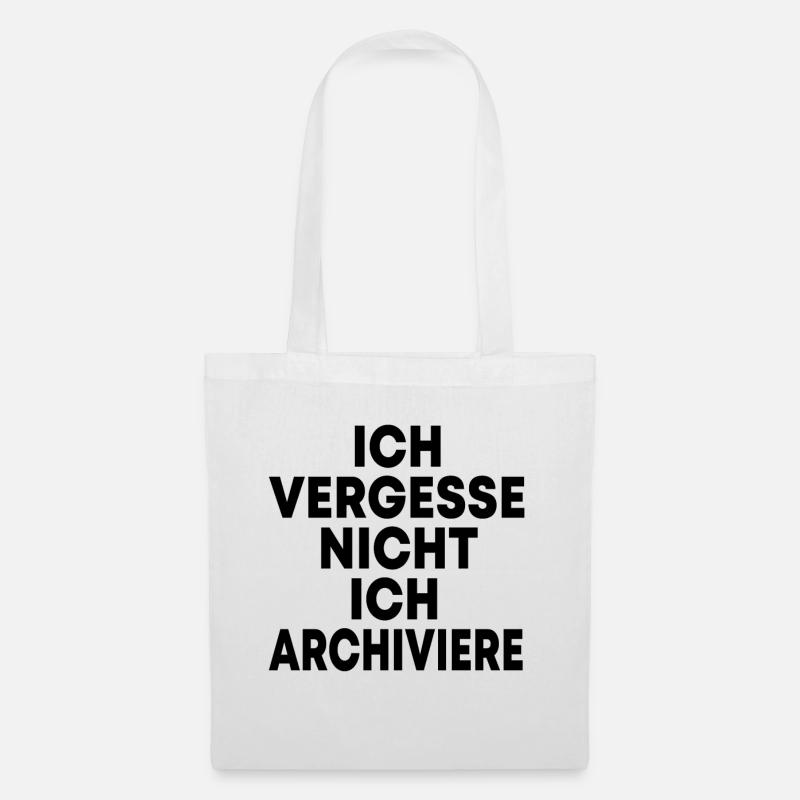 Lustige Sprüche Witzige Sprüche Geschenk - Stoffbeutel - Weiß