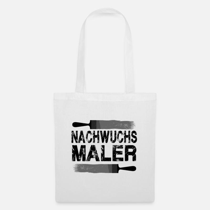 Maler kind - Stoffbeutel - Weiß