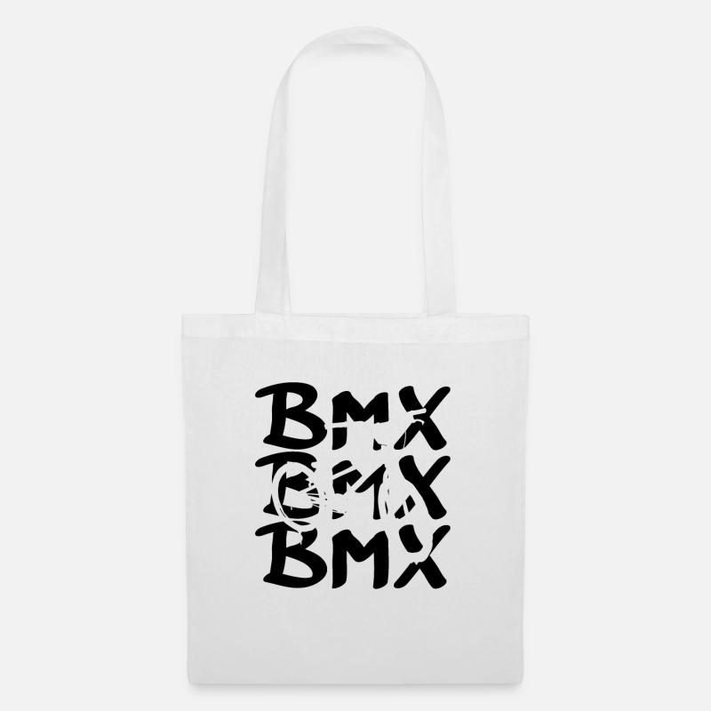 BMX - Stoffbeutel - Weiß