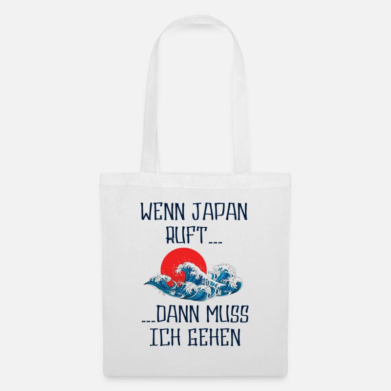 Japan - Stoffbeutel - Weiß