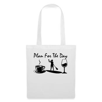 Plan For The Day - Tote Bag - white - Front