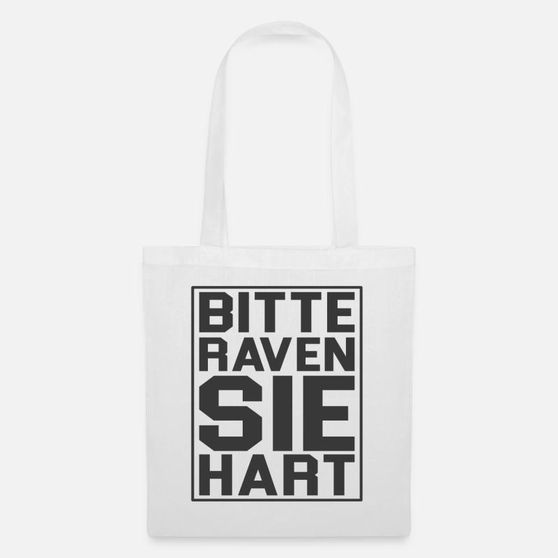 Rave - Stoffbeutel - Weiß