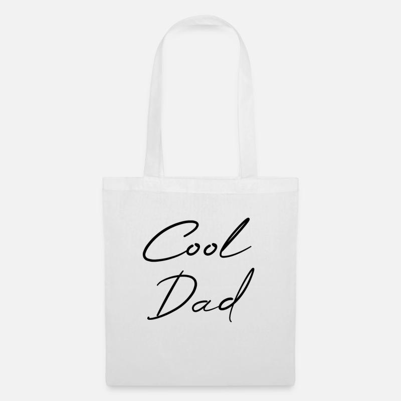 Cool Dad - Stoffbeutel - Weiß
