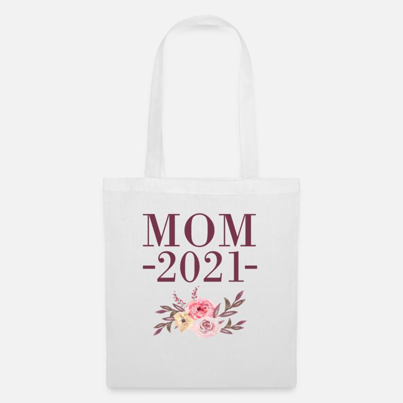 Mama 2021 - Stoffbeutel - Weiß