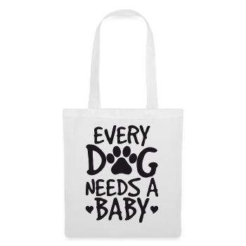 Every Dog Needs A Baby Onesie - Tote Bag - white - Front