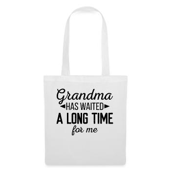 Grandma Has Waited A Long Time For Me - Tote Bag - white - Front