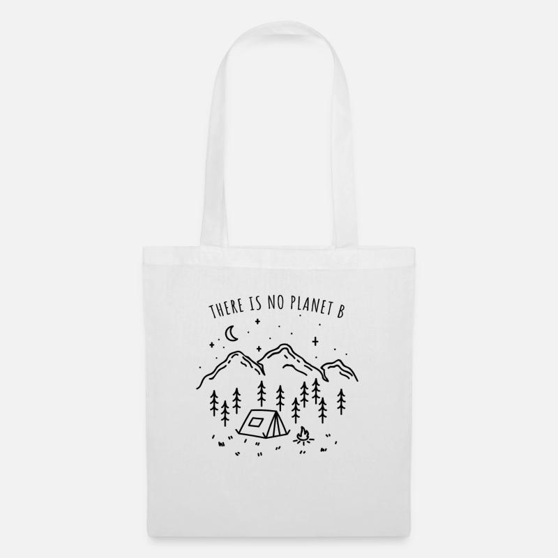 There Is No Planet B Umweltschutz Planet Earth Day - Stoffbeutel - Weiß