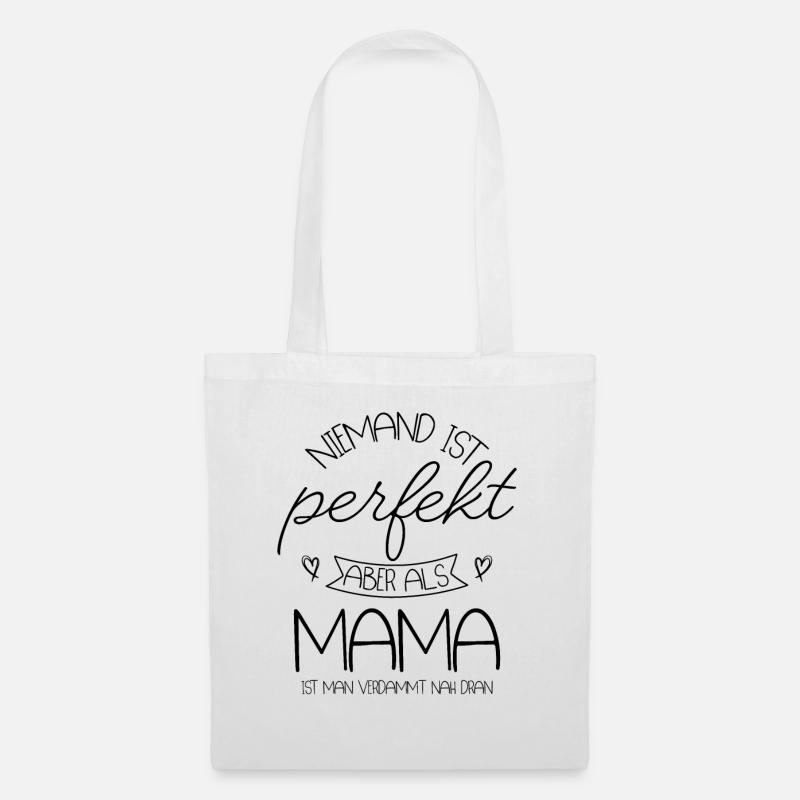 Mama - Stoffbeutel - Weiß