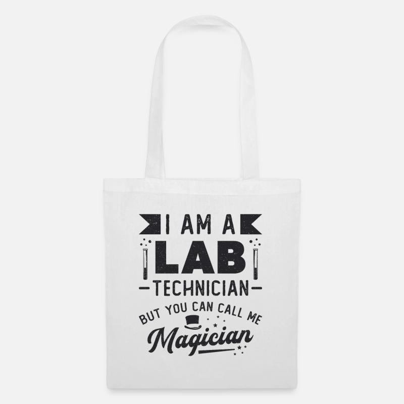 Labortechniker Biologie Labor Chemie Geschenkidee - Stoffbeutel - Weiß