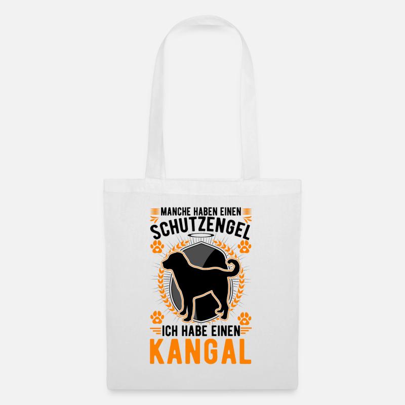Kangal Schutzengel Hirtenhund Kangal - Stoffbeutel - Weiß