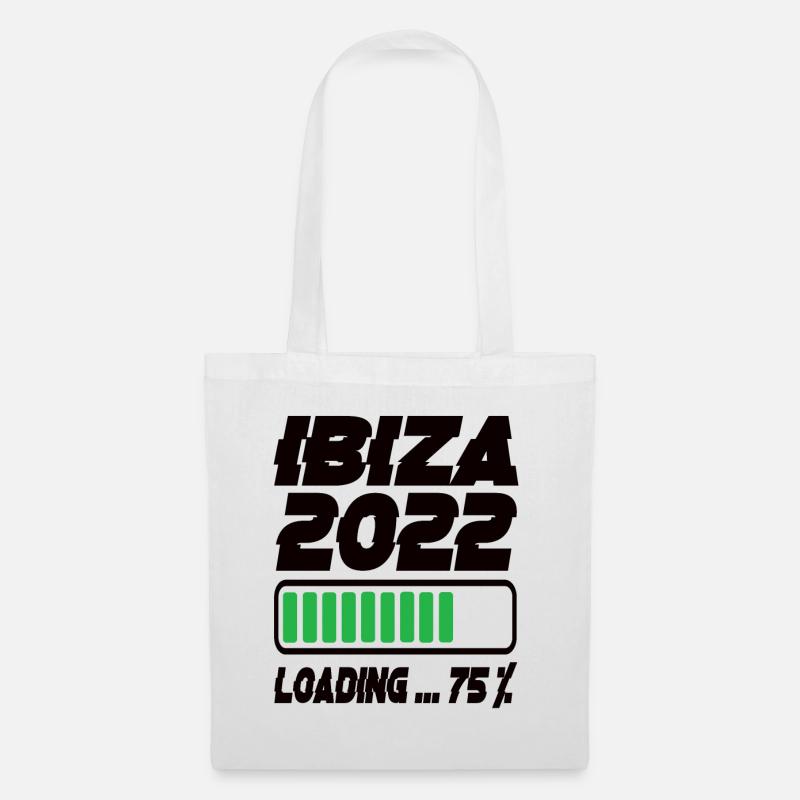 Ibiza 2022 Loading - Stoffbeutel - Weiß