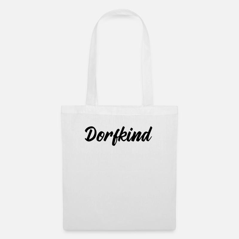 Dorfkind - Stoffbeutel - Weiß