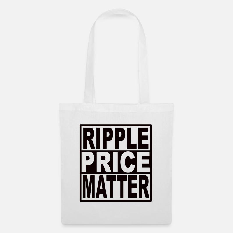 Ripple Price Matter - Stoffbeutel - Weiß