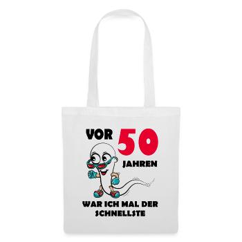 50.Ehrentag 50. Jubiläum Club der alten Säcke 50 - Stoffbeutel - Weiß - Vorne